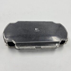 Logitech PlayGear Pocket Hard Case for Sony PSP Clear Black Protective Armor